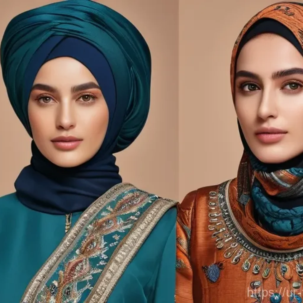 튀르키예에서의 패션 트렌드 - Here are three detailed image prompts in English, designed to generate visuals based on Turkish fash...