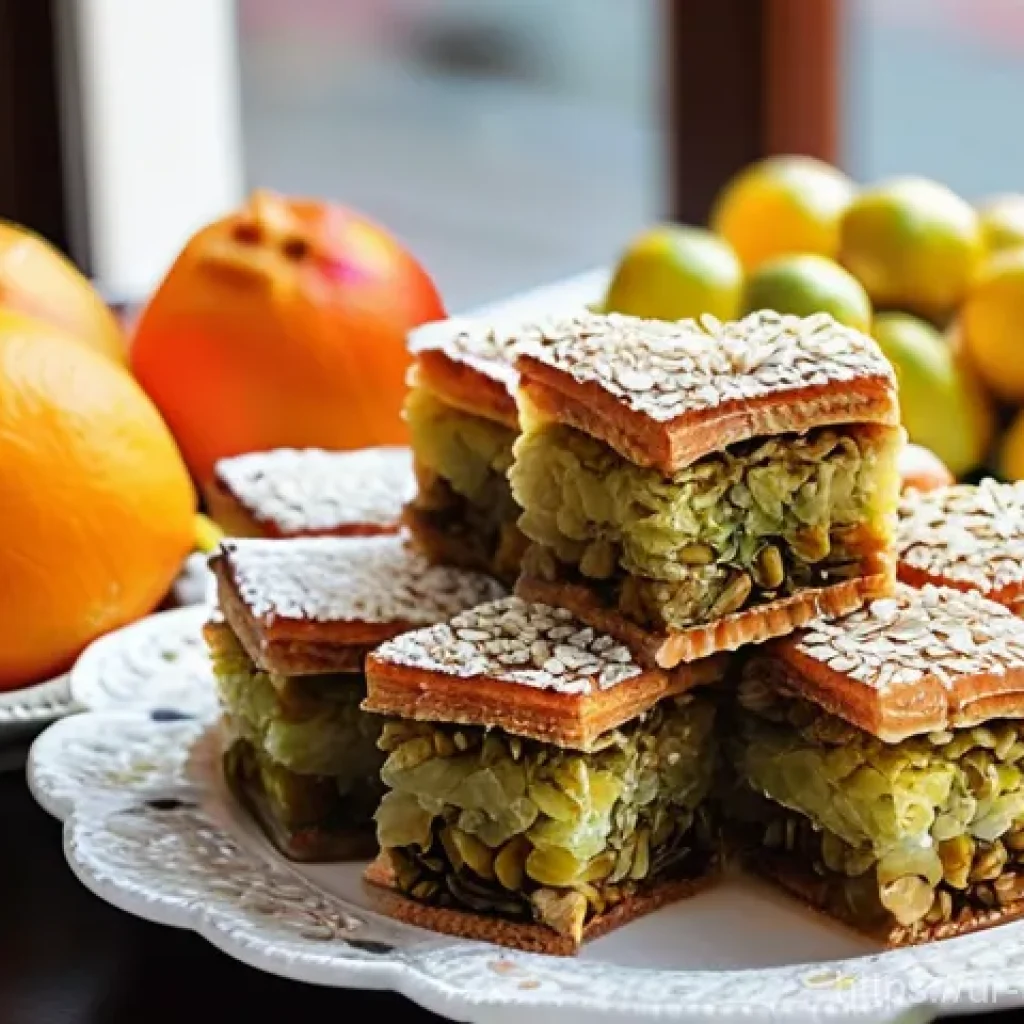 튀르키예의 전통적 명절 요리 - **A Vibrant Turkish Eid al-Fitr Morning Feast:**
    A beautifully set, rustic wooden dining table, ...